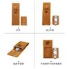 8 Colors Men Watch Box Watch Pouch Bag Organizer Box Easy Carry Travel Watch Storage Pouch Cowhides Velvets Jewelry Box