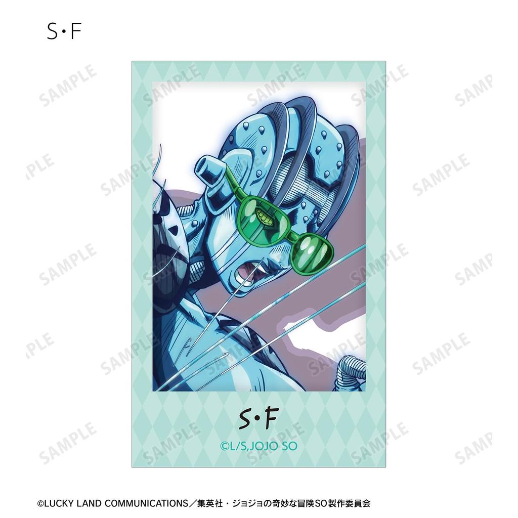 Bizarre Adventure Stone Ocean Sběratelské ilustrační karty ve stylu instantního fotoaparátu krabička po 16 JoJo's