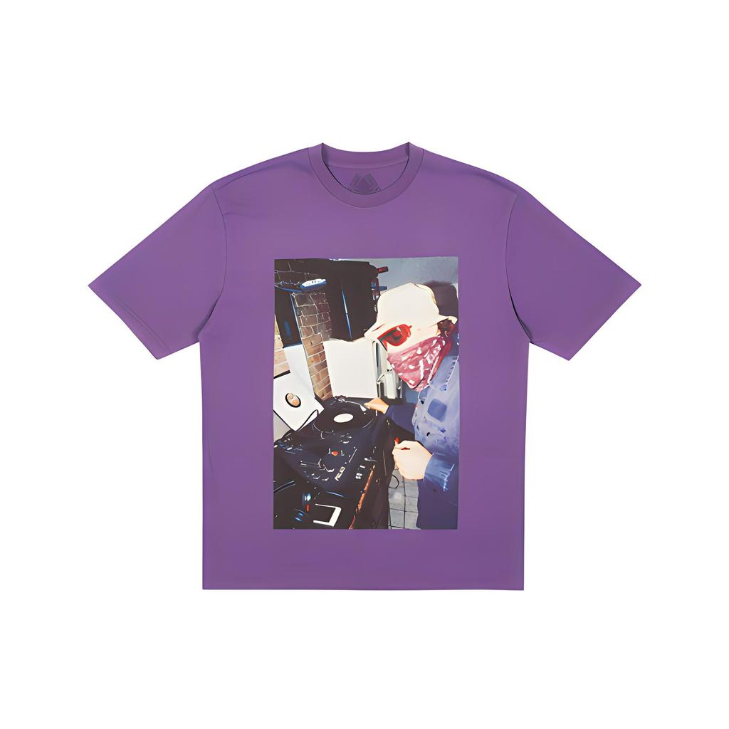 Palace Mixer T-Shirt Unisex T-Shirt Purple P18SS057