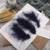 10-15Cm Fluffy Turkey Feathers Hard Stick Colorful Marabou Plume Wedding Party Decoration Jewelry Creation Accessories