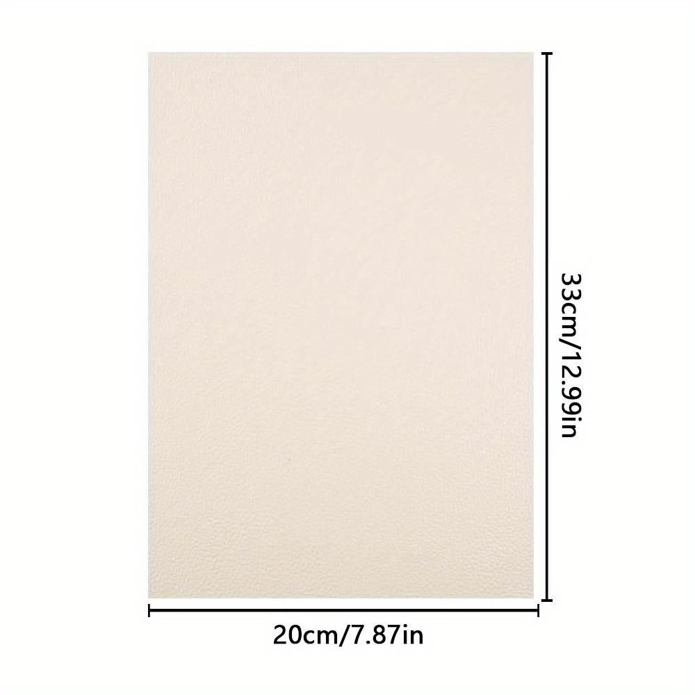 1 Set, Consisting of 6 Pieces of Artificial Leather Sheets with a Concave-convex Texture. It Is a Gold Series Leather Set (6 Pieces Per Set)