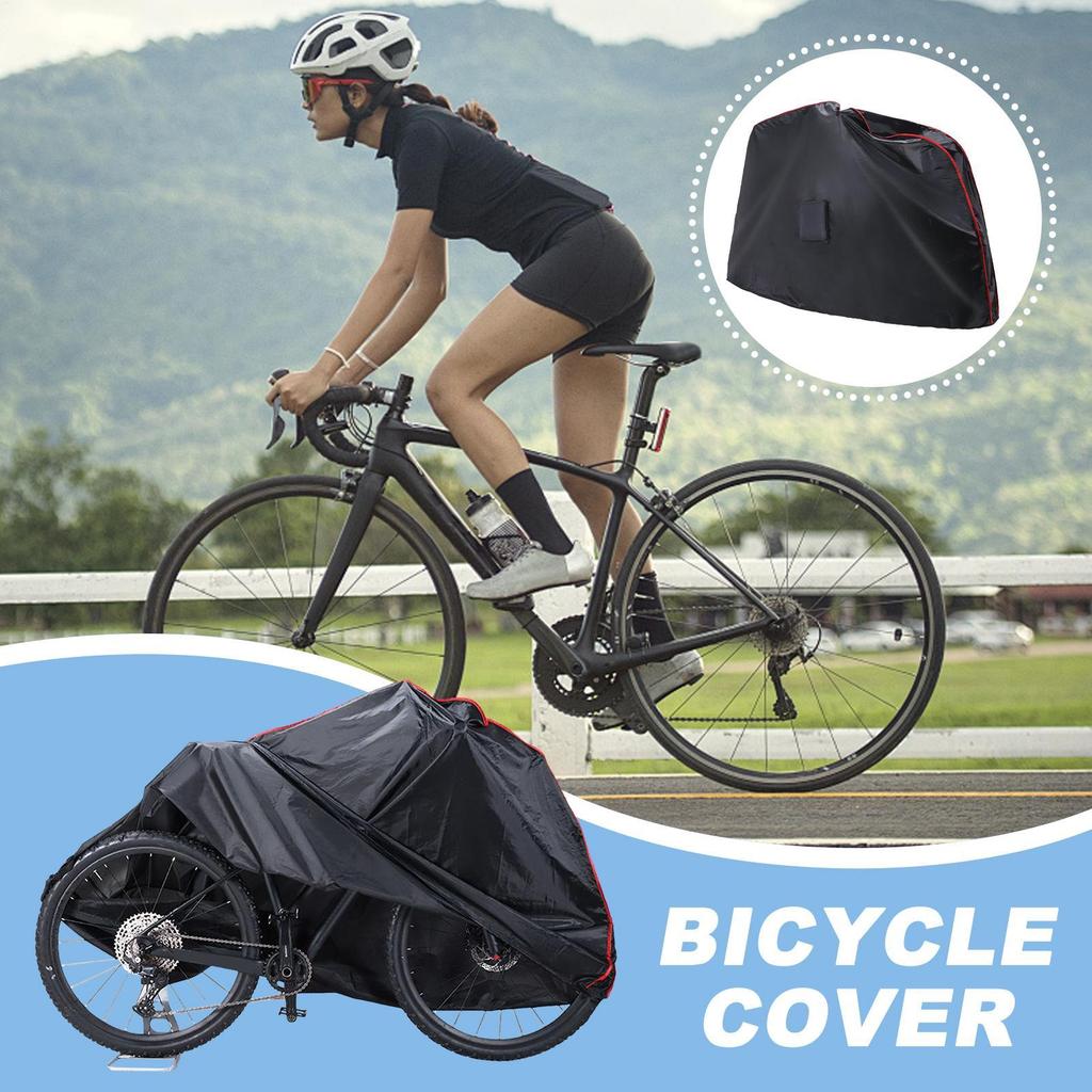 Wasserdichte Fahrradabdeckungen Robuste Fahrzeugabdeckung Outdoor-Motorradabdeckung Für Winter Langstreckenfahrten Schule Haushalt