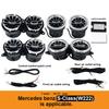 RGB Car Control S-CLASS(W222) 7 Colors 64 Colors For Mercedes Benz 2014-2017 2018-2020 LED Turbine Air Vents Atmosphere Lights