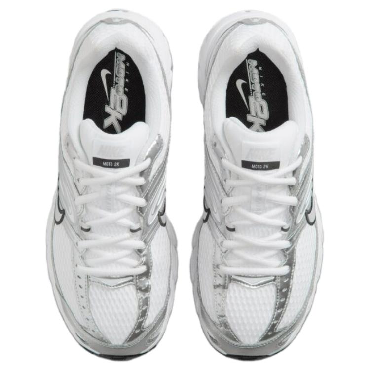 Nike Air Max Moto 2K Lifestyle Sneakers White Black Photon Dust Women HQ2056-103