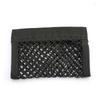 Car Organizer Rear Seat Storage Bag Trunk Mesh Auto Double-deck Elastic String Net Magic Sticker Pocket