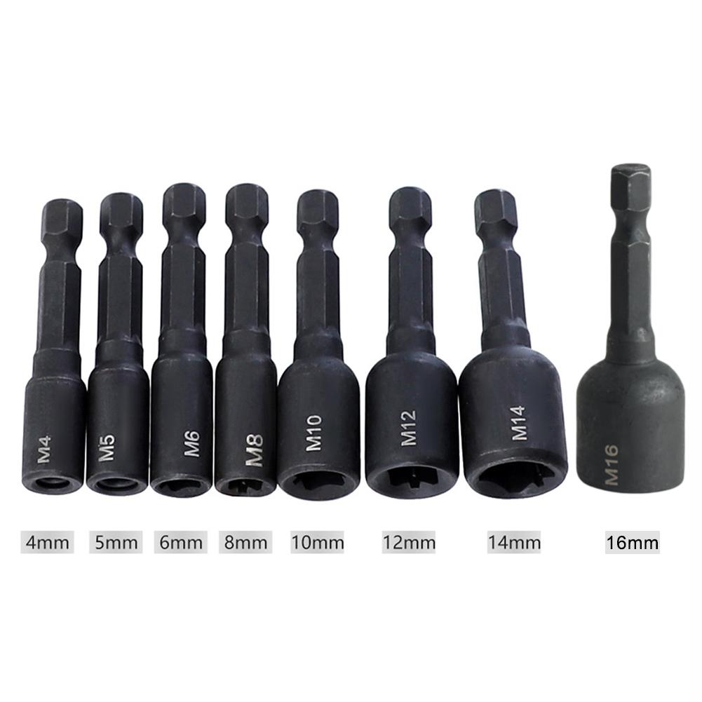 Hex Shank Tool Screw Tap Adapter For Comprehensive Task Completion 50mm 1.96'' Shank Screw Tap Adapter Set Socket