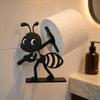 3D Printed Ant Toilet Holder with Design for Bathroom Decor
