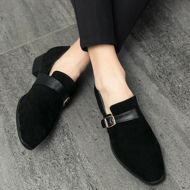 Fashion New Lefu Shoes Men Shoes Black Brown Casual Fashion One Step Dress Shoes Matte Gentleman Business Office Shoes Size38-48