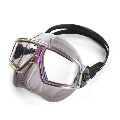 Professional Diving Mask with UV Protection and High Definition Lens, Low Volume and Liquid Silicone Skirt