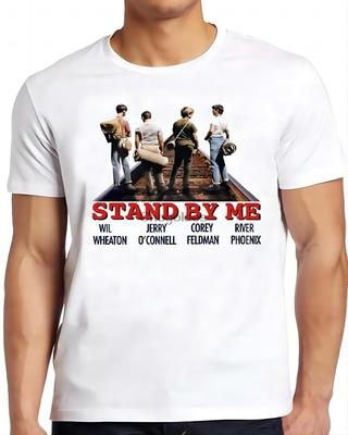 Stand By Me Railway Poster T-Shirt