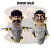 Skibidi Toilet Plüsch Abenteuerforscher Stofftier Spielzeug 30cm Weich und Langlebig!