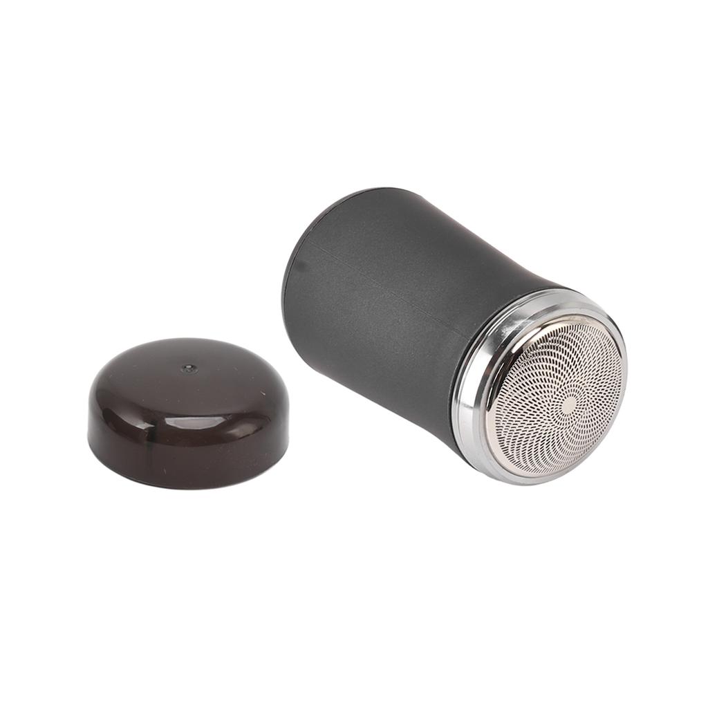 Mini Electric Beard Clipper Portable Washable Beard Knife for Christmas New Year Gifts Black