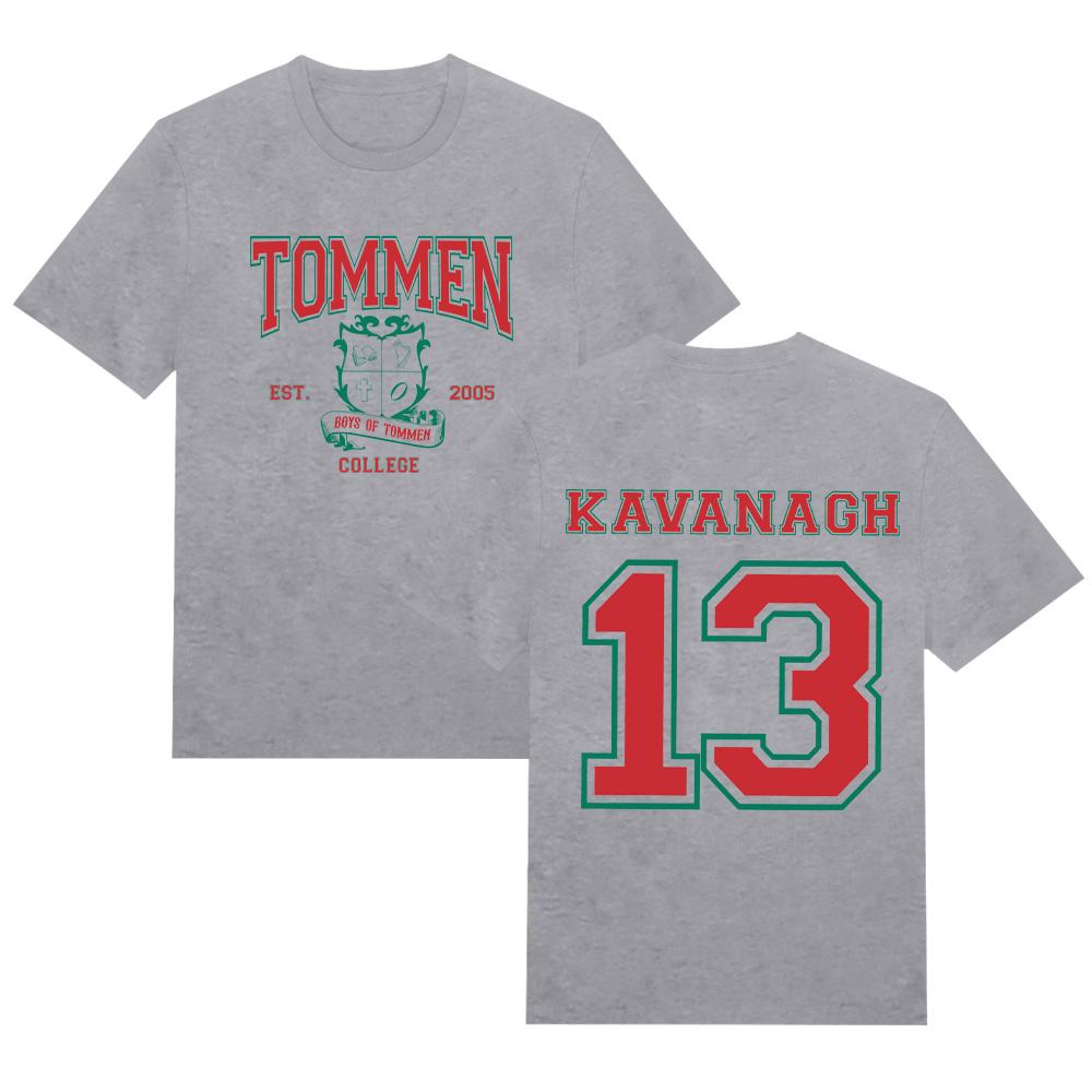 T-shirt Boys of Tommen Tommen College Kavanagh 13 Maglietta Regalo per Amante dei Libri Cotone Puro di Alta Qualità T-shirt Unisex Abbigliamento Casual