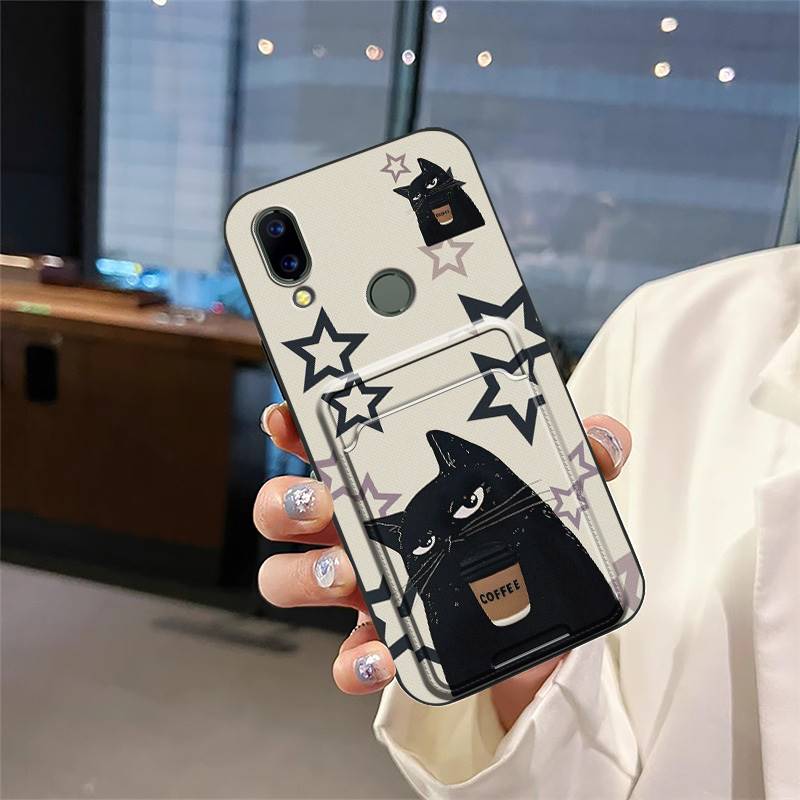 Anti-knock TPU Phone Case For UMIDIGI A3S Cover Durable Shockproof Card Sleeve Fashion Design Soft Case Waterproof Cute