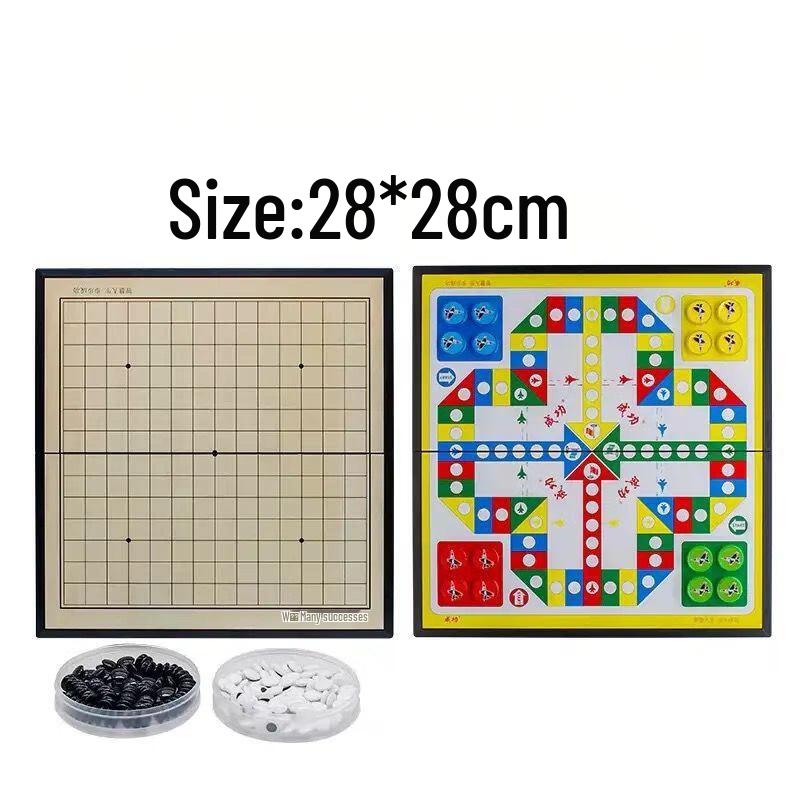 Brangdy Magnetic Go, Chess & Board Games Set