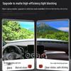 Custom Car Sunshade & Anti-Slip Mat for Dashboard - Fine Leather, Light-Blocking Design