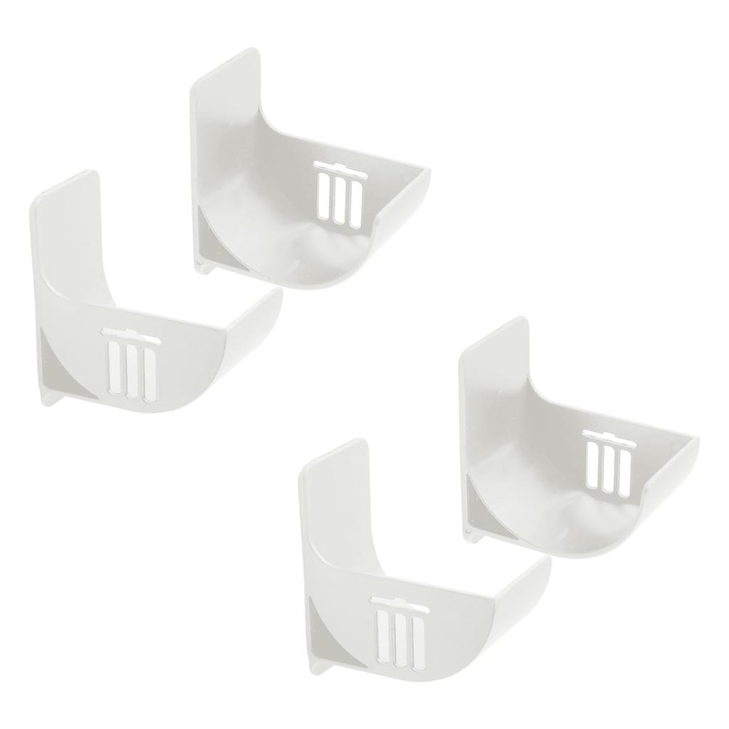 Pack of 4 Multipurpose Trash Bag Holder Adhesive Wall Mounted Organizers for Kitchen And Bathroom Storage Solution
