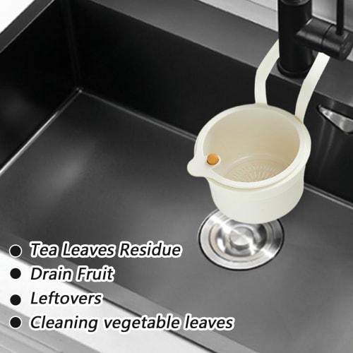 Dgayaeic Sink Drain Basket | Kitchen Drainer with Mesh Design, Garbage Filter Food Catcher for Washing Fruits and Vegetables