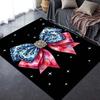 2025 New Gorgeous Bow Carpet Rug for Living Room Bedroom Home Sofa Decoration,Kids play Non-slip Floor Mat112
