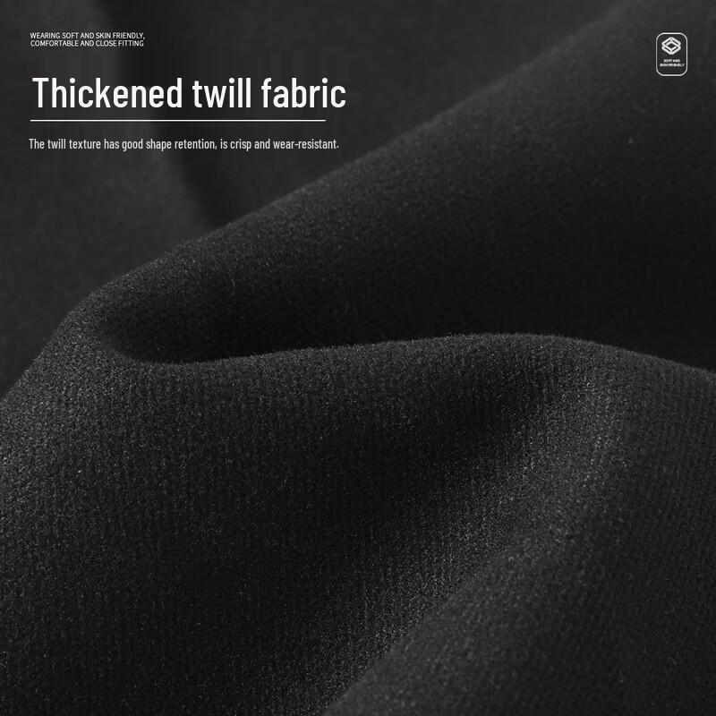 Men's Thickened Warm Business Casual Wool Blend Trousers