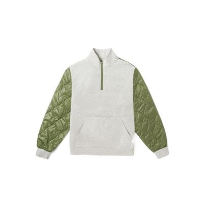 Vans Pullover Comfortable Casual Loose Soft Hoodie Women Hoodies White Green VN000A6JOHC