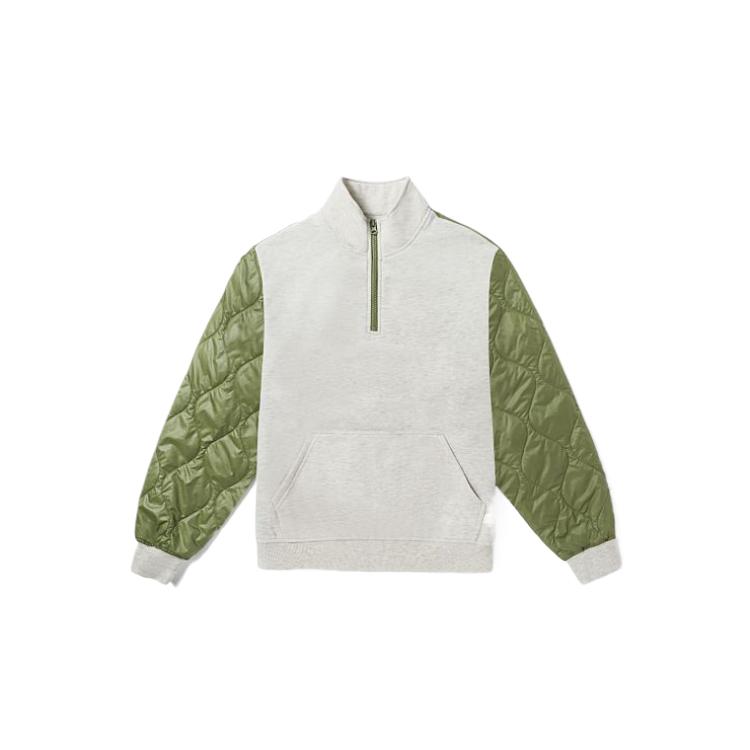 Vans Пуловер Удобный Повседневный Свободный Мягкий Худи Женские толстовки Белый Зеленый VN000A6JOHC M