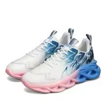 Unisex Running Shoes Men Women Lightweight Mesh Breathable Comfortable Flat Soft Tennis Shoes Summer Lace-up Sneakers Man