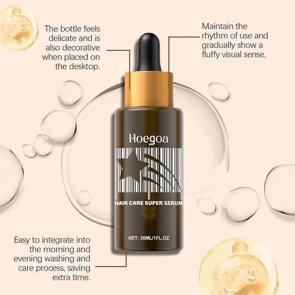 Hoegoa Scalp Care Essential Oil - Refreshing And Moisturizing Hair Treatment For Dry Hair, Smooth, Lightweight, And Shiny