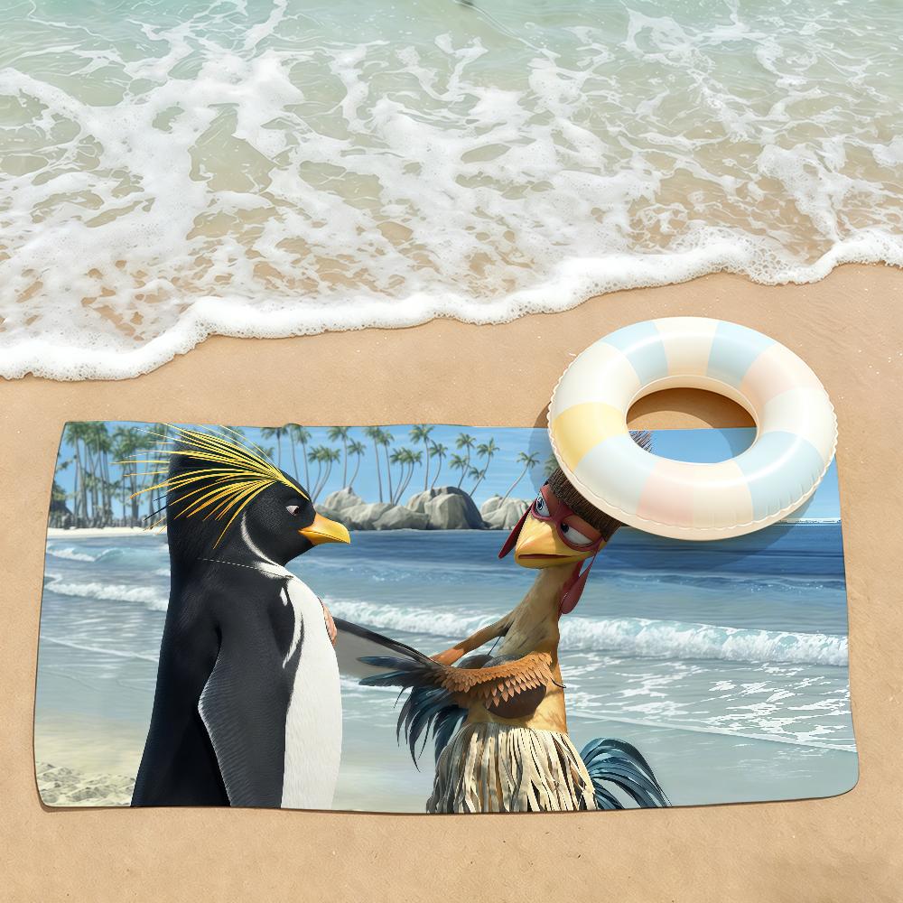 Funny Chicken Joe Towel Drying Bath Towel Applicable To Light Swimming Camping Yoga Beach Out