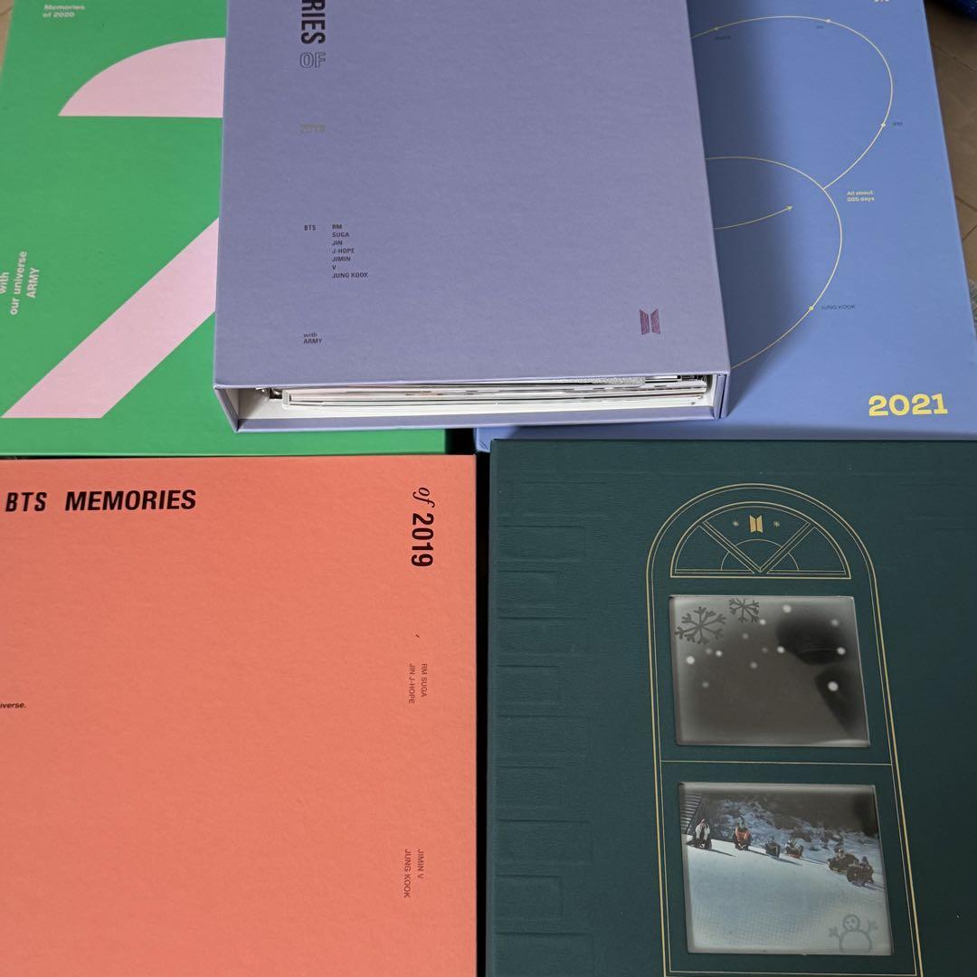 

[БУВШИЙ У ВЖИВАННІ] BTS memories 2018 2019 2020 2021 зима