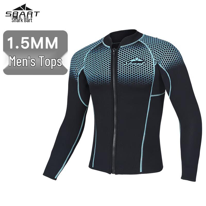 SBART 1.5mm Diving Wetsuit Top L