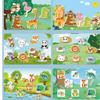 Magnetic Sticker Busy Book For Baby Enlightenment Book Montessori Toy Activity Books For Toddlers