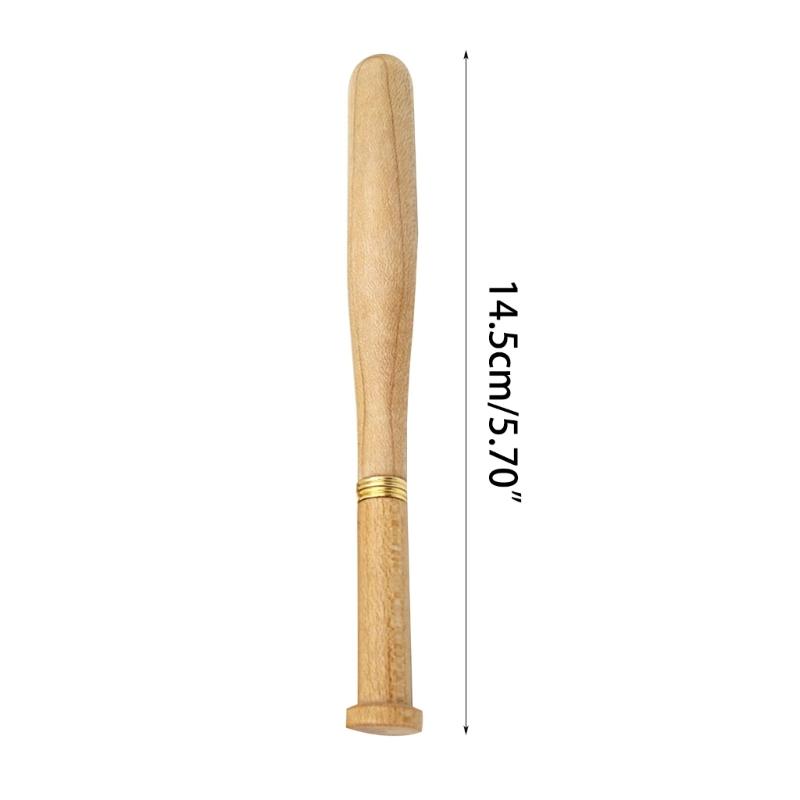 Ahornholz Signatur Stift Baseballschläger Kugelschreiber 0,5mm Schreibstifte für Teenager
