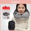 Modern Ushaped Cervical Pillow With Pvc Filling For Travel And Home Use