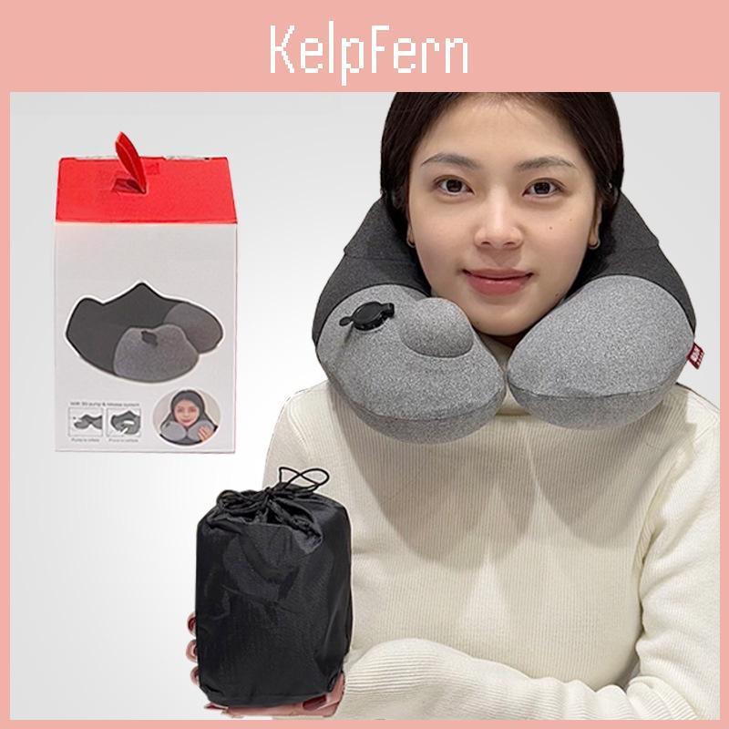 Modern Ushaped Cervical Pillow With Pvc Filling For Travel And Home Use