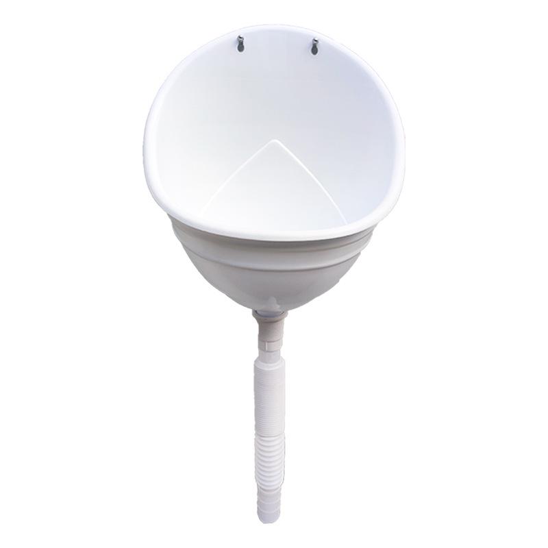Wall-Mounted Children's Plastic Urinal - Simple Flushless Design
