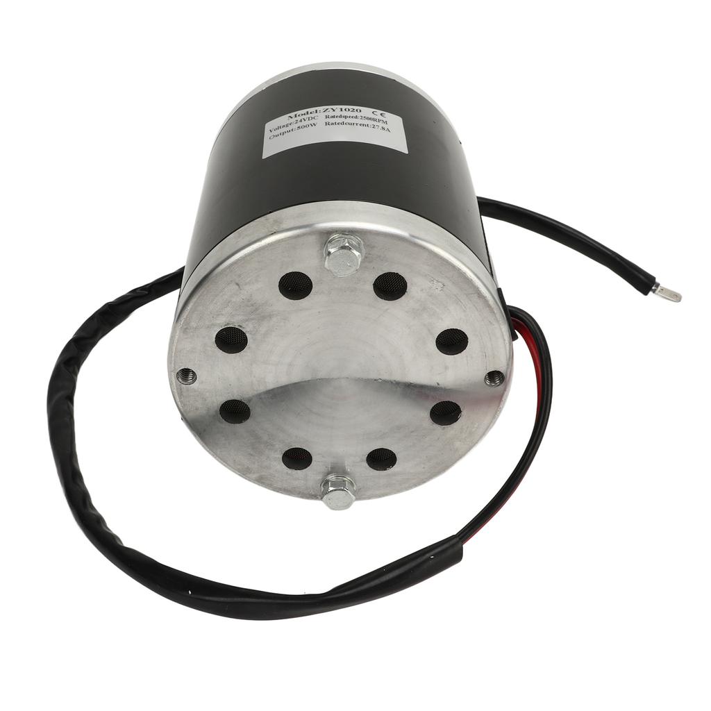 Kit Contrôleur de Moteur ZY1020 Kit Moteur Vélo Électrique 24V 500W 2500RPM Contrôleur de Moteur Haute Vitesse Accélérateur pour Scooter