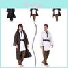 Fantasia Cosplay de Alta Qualidade Star Wars Cavaleiro Jedi Rey Para Crianças Perfeita Para Jogos de Anime