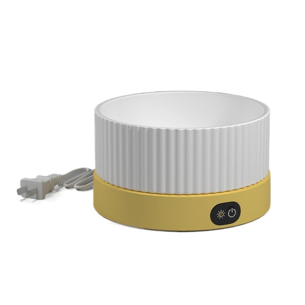 

Noiseless Pet Water Heating Bowl Ceramic Pet Drinking Dispenser Dog Feeder Heated Cat Bowl Winter жёлтый