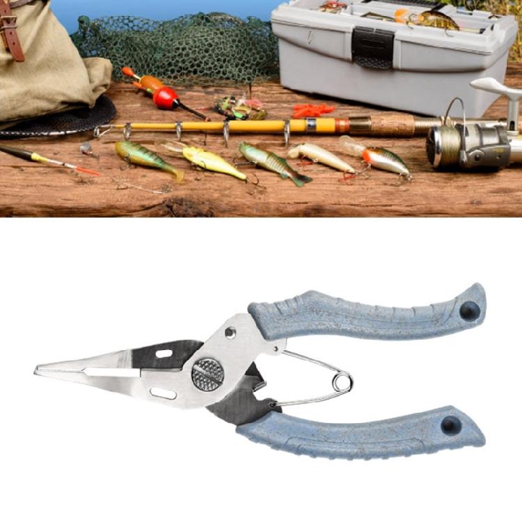 Fishing Pliers Multifunctional Needle Nose Pliers & Line Cutter Fishing Gripper Fishing Tool Scissors Easy to Use