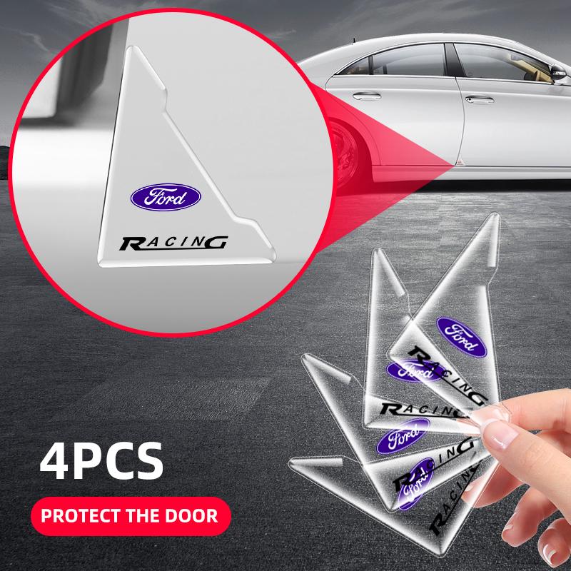New 2X Car Door Corner Cover Bumper Crash Anti-Scratch Protection Accessories For Ford Expedition U222 U324 U324N U553