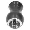 5 Speed Gear Shift Knob ABS Antiaging Black Good Adhesion Shifter Head Replacement for Yaris 2005‑2010