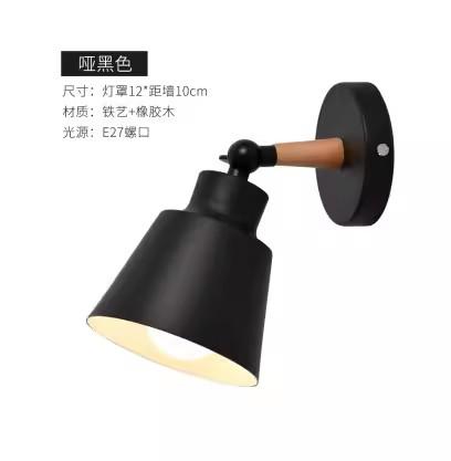 Xiaomi Lampada da parete per camera da letto in legno massello nordico moderno minimalista Macaron LED lampada da parete creativa soggiorno corridoio comodino lampada da parete