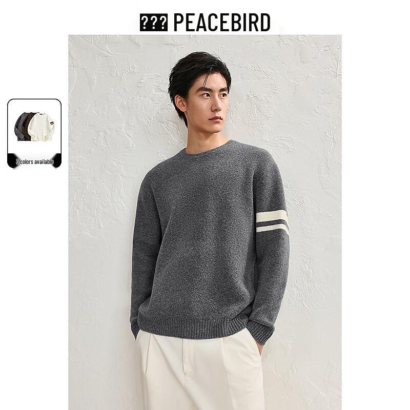 PEACEBIRD Men's Loose Fit Casual Knit Sweater