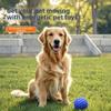 Rubber Dog Sound Ball Interactive Pet Toy Ball Easy To Clean Dog Chew Toy  Indoor Play