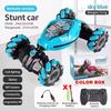 Rc Drift Car With Music Led Lights 2.4g Gesture Radio Remote Control Spray Stunt Car 360° Rotating Climbing Car Toys Gift
