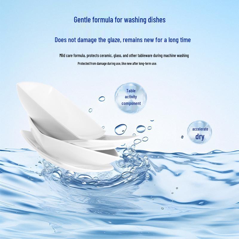 Bright Kitchen Geschirrspülmittel-Set mit alkalischer Lösung für schnelles Aufhellen und Entfetten von Geschirr