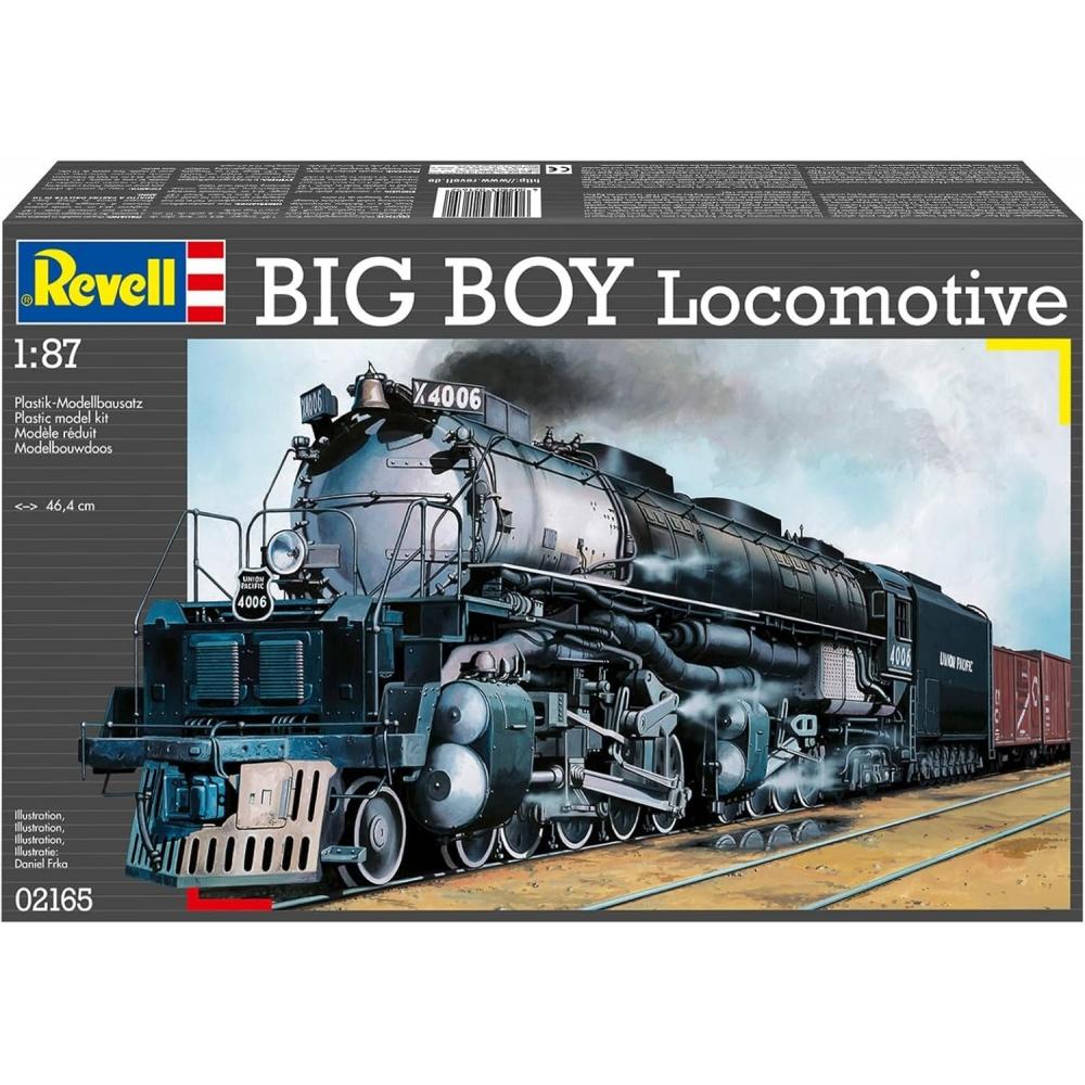 German Level 1 87 Big Boy Locomotive 02165 Plastic Model