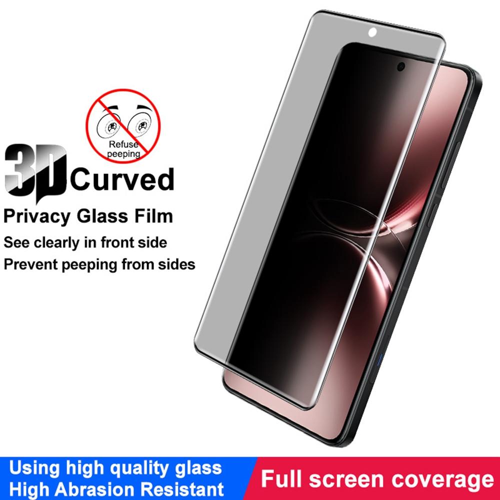 IMAK For vivo X200 Ultra 5G Anti Spy Screen Protector Full Cover Tempered Glass Film