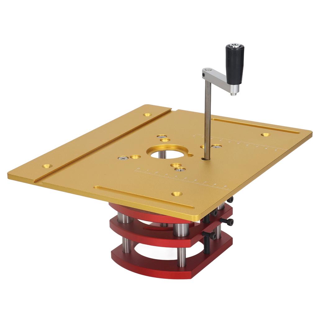 Router Lift Manual Lifting Router Lift System Kit Router Table Saw Insert Base Plate